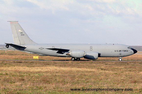 USAF Nebraska ANG 173 ARS Boeing KC-135R Stratotanker 63-8018 (2007)