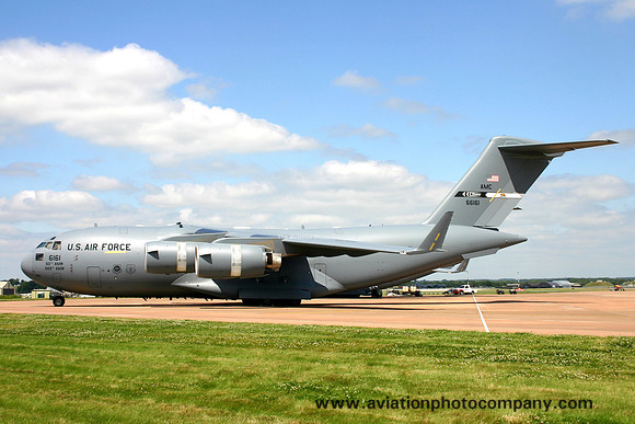USAF 60/349 AMW McDonnell Douglas C-17A Globemaster 06-6161 at RIAT Fairford (2007)