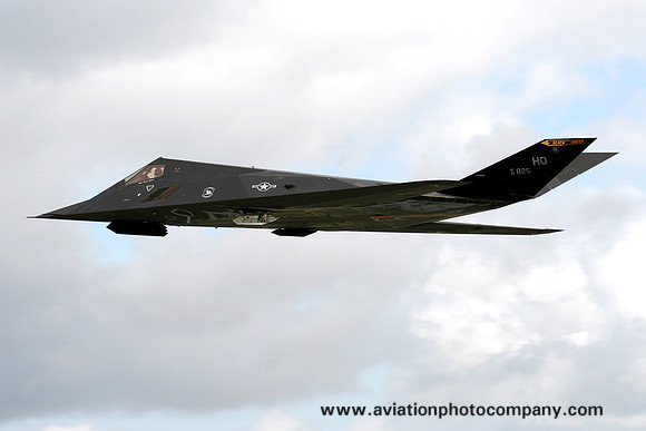 USAF 49 FW 8 FS Lockheed F-117A Nighthawk 84-0825/HO at RIAT Fairford (2007)