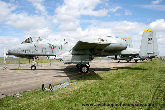 USAF 52 FW 81 FS Fairchild A-10A Thunderbolt 81-0945/SP (2007)