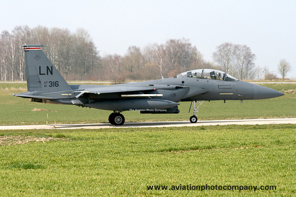 USAF 48 FW 494 FS McDonnell Douglas F-15E Strike Eagle 91-0316/LN (2007)