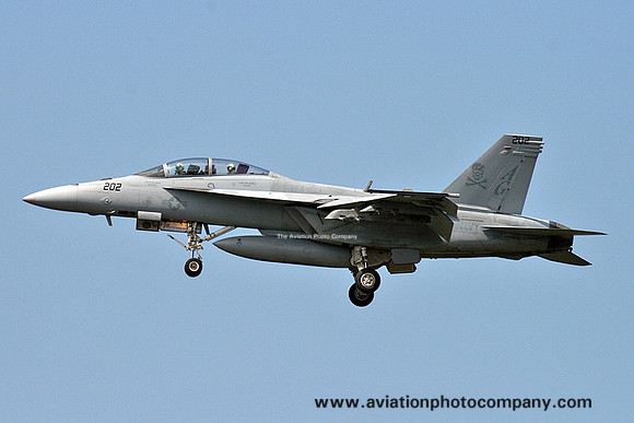 US Navy VFA-103 McDonnell Douglas F/A-18F Super Hornet 166622/AG-202 at NAS Oceana (2016)