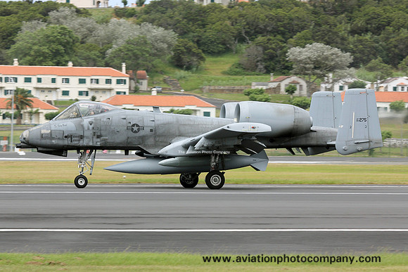 USAF Fairchild A-10C Thunderbolt 80-0275 at Lajes (2017)