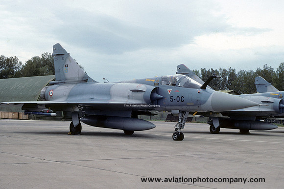 French Air Force EC2/5 Dassault Mirage 2000C 52/5-OC (1991)