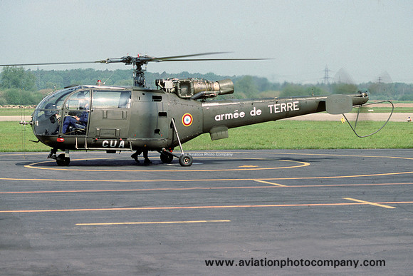 French Army 12 GHL Sud Alouette III 1082/CUA (1991)