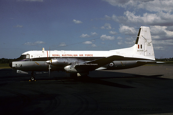 RAAF 32 Squadron Hawker Siddeley HS.748 A10-606 (1991)