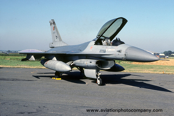 Belgian Air Force 2 Wing 1 Sml GD F-16A Fighting Falcon FA-103 (1991)
