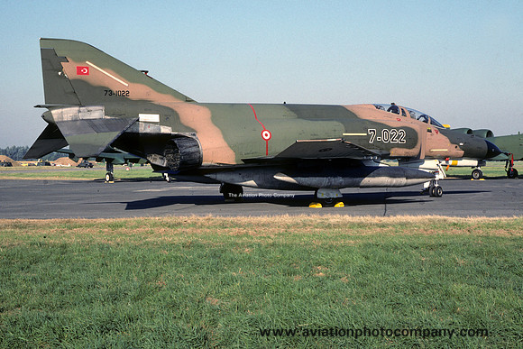 Turkish Air Force McDonnell F-4E Phantom 7-022 (1991)