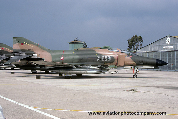 Turkish Air Force McDonnell F-4E Phantom 7-020 (1991)