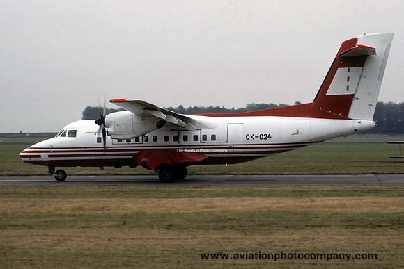 Czech Air Force LET L-610 OK-024 (1991)