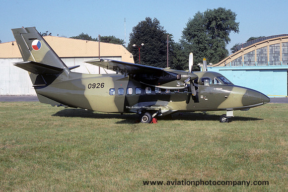 Czech Air Force LET L-410UVP 0926 (1991)