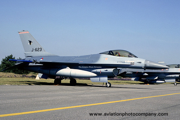 Dutch Air Force 311 Squadron GD F-16A Fighting Falcon J-623 (1991)