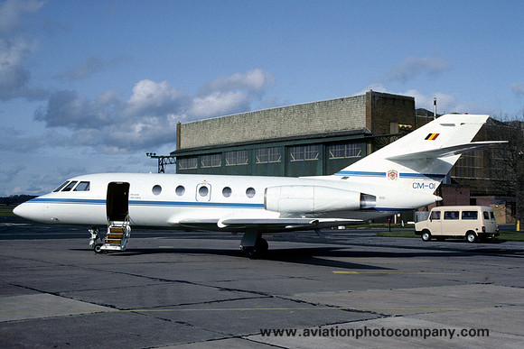 Belgian Air Force 15 Wing 21 Sml Dassault Falcon 20 CM-01 (1991)