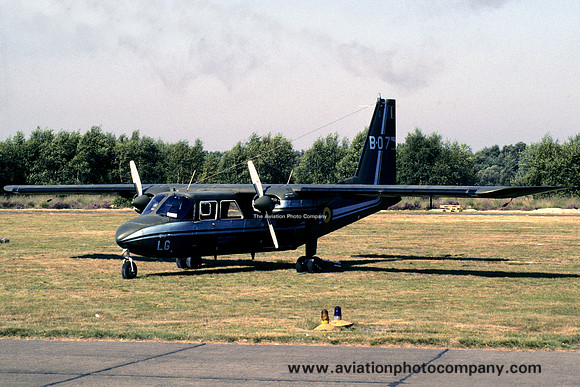 Belgian Army Britten Norman BN-2 Islander B-07 (1991)