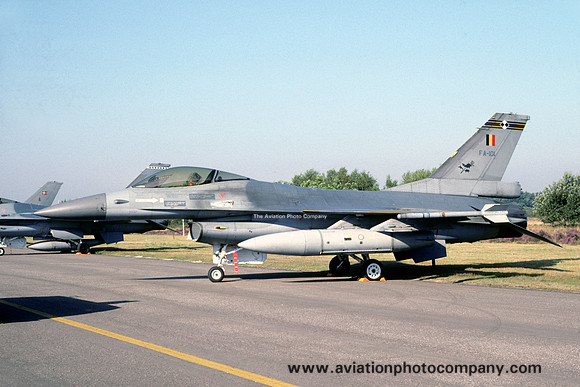 Belgian Air Force 2 Wing 1 Sml GD F-16A Fighting Falcon FA-101 (1991)