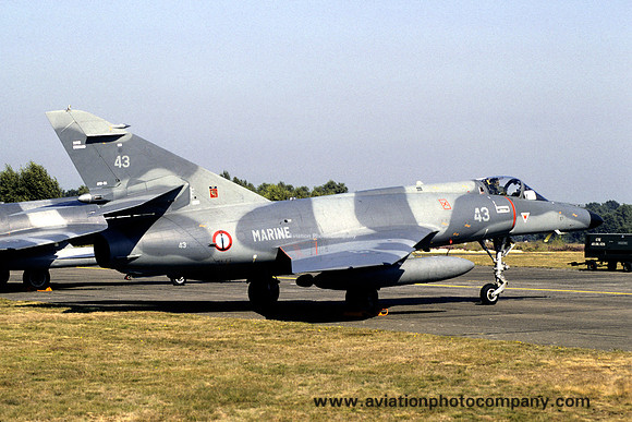 French Navy 14F Dassault Super Etendard 43 (1991)