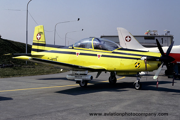 Swiss Air Force Pilatus PC-9 C-403 (1991)