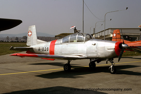 Swiss Air Force Pilatus P-3 A-828 (1991)