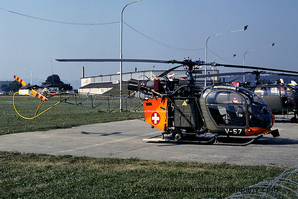 Swiss Air Force Sud Alouette II V-57 (1991)