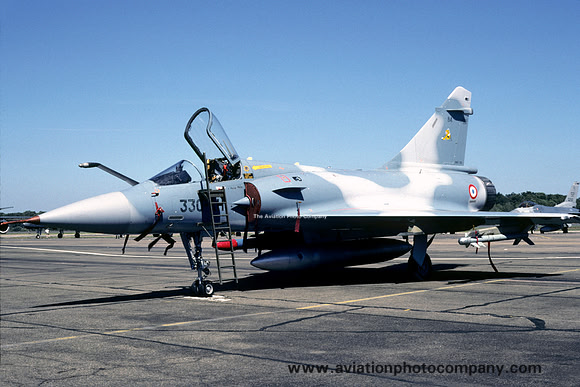 French Air Force CEAM Dassault Mirage 2000C 84/330-AH (1991)