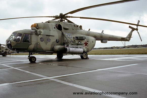 Soviet Air Force Mil Mi-8TB Hip 36 (1991)