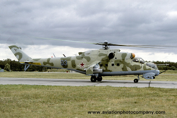 Soviet Air Force Mil Mi-24V Hind "03" (1991)