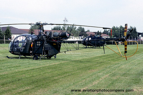 German Army HFS900 Sud Alouette II 75+10 (1991)