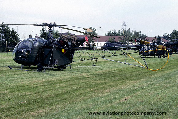 Belgian Army 17 Sml Sud Alouette II A67 (1991)