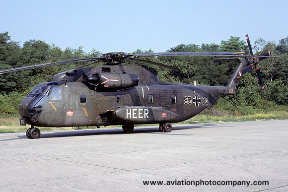 German Army HFR25 Sikorsky CH-53G Stallion 85+06 (1991)