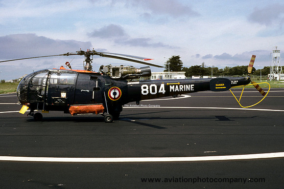 French Navy 22S Sud Alouette III 1804 (1991)
