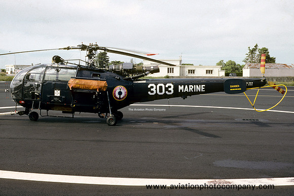 French Navy 35F Sud Alouette III 2303 (1991)