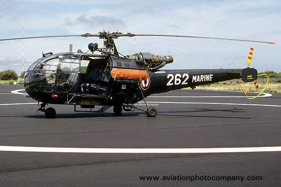 French Navy 35F Sud Alouette III 2262 (1991)