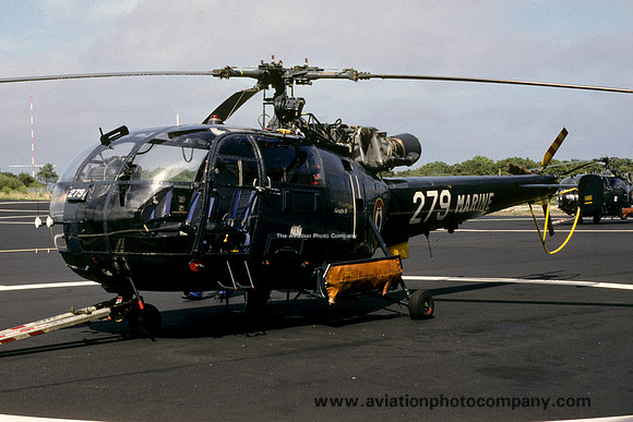 French Navy 35F Sud Alouette III 1279 (1991)
