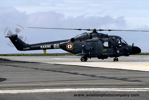 French Navy 34F Westland Lynx HAS.2 811 (1991)