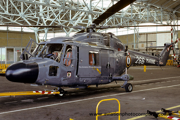 French Navy 34F Westland Lynx HAS.2 266 (1991)