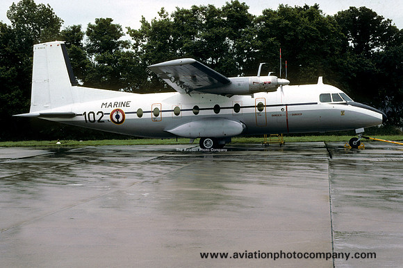 French Navy 2S Nord 262A 102 (1991)