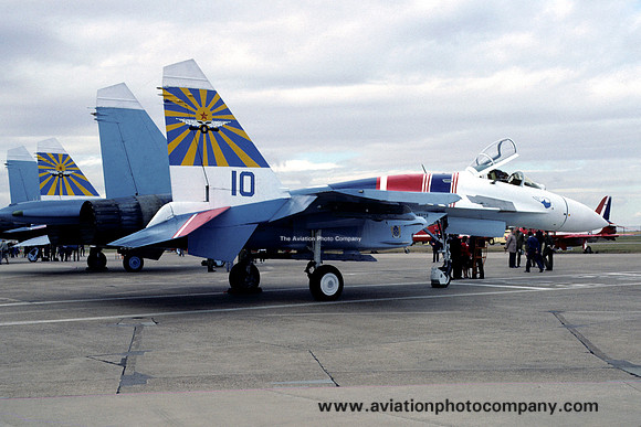 Soviet Air Force Russian Knights Sukhoi Su-27 "10" (1991)