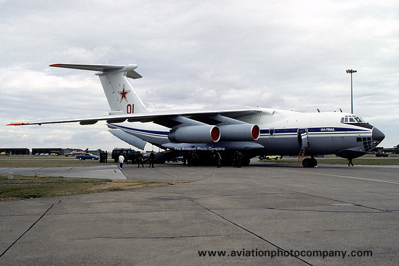 Soviet Air Force Ilyushin Il-76MA "01" (1991)