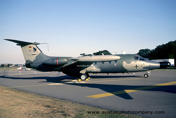 German Air Force JBG32 HFB-320 Hansajet ECM 16+28 (1991)