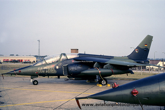 German Air Force JBG41 Dassault/Dornier Alpha Jet 41+75 (1991)