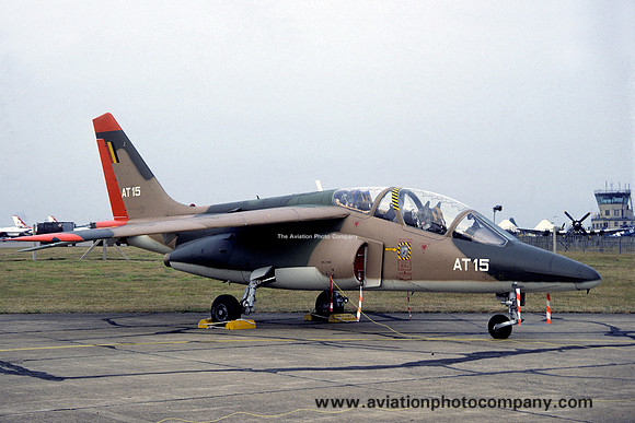 Belgian Air Force 9 Wing Dassault Alpha Jet AT15 (1991)