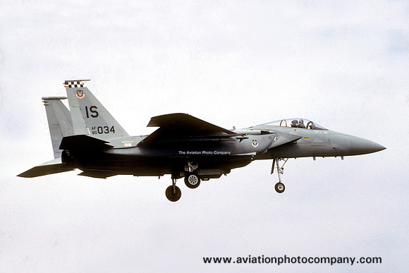 USAF 57 FIS McDonnell Douglas F-15C Eagle 80-0034/IS (1988)