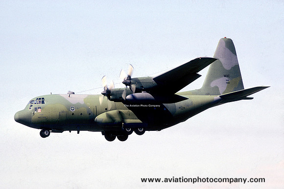 USAF 463 TAW Lockheed C-130H Hercules 74-2134 (1988)