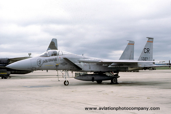 USAF 32 TFS McDonnell Douglas F-15C Eagle 79-0027/CR (1987)