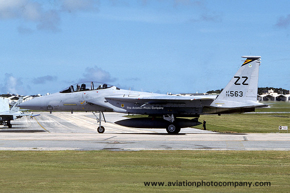 USAF 18 TFW 44 TFS McDonnell Douglas F-15D Eagle 78-0563/ZZ (1988)