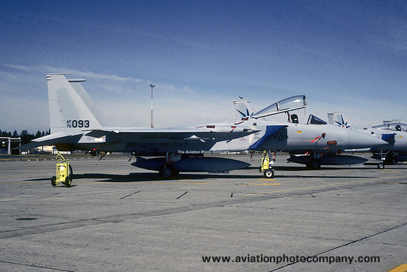 USAF 318 FIS McDonnell Douglas F-15A Eagle 76-0093 (1986)