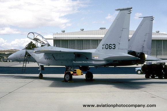 USAF AFFTC McDonnell Douglas F-15C Eagle 81-0063 (1983)