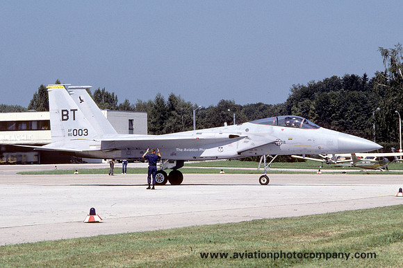 USAF 36 TFW 53 TFS McDonnell Douglas F-15C Eagle 80-0003/BT (1986)