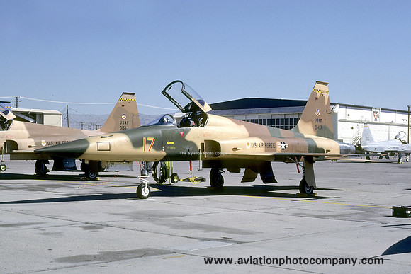 USAF 57 FWW Northrop F-5E Tiger 74-1417 (1985)