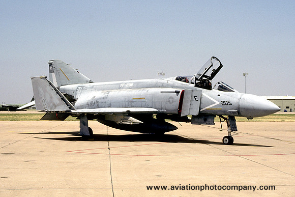 US Navy VF-202 McDonnell F-4S Phantom 155765/AF-205 (1986)